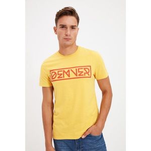Koton Men's Adult Yellow T-Shirt vyobraziť