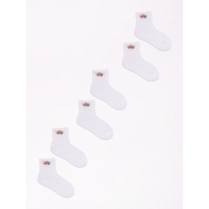 Yoclub Woman's Ankle No Show Boat Socks Patterns 3-Pack SKC/3D-AP/3PAK/GIR/002 vyobraziť
