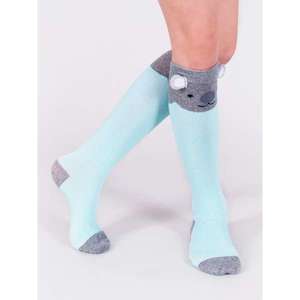 Yoclub Woman's Knee High Long Cotton Socks Patterns Colors SK-90/GIR/001 vyobraziť