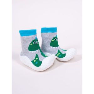 Yoclub Man's Baby Anti-Skid Socks With Rubber Sole OB-127/BOY/001 vyobraziť