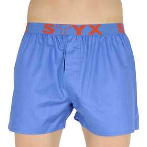 Men's shorts Styx sports rubber blue (B967) vyobraziť