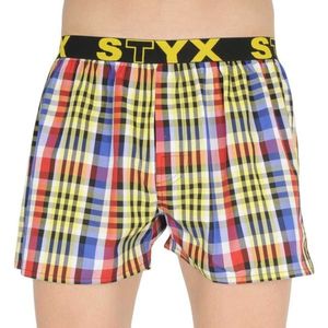 Men's shorts Styx sports rubber multicolored (B833) vyobraziť