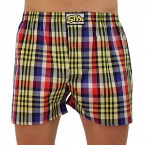 Men's shorts Styx classic rubber oversize multicolored (E833) vyobraziť