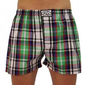 Men's shorts Styx classic rubber oversize multicolored (E838) vyobraziť