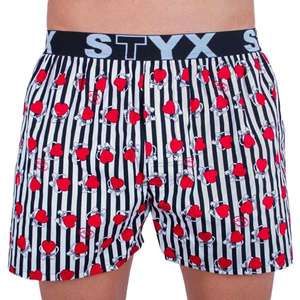 Men's shorts Styx art sports rubber hearts (B752) vyobraziť