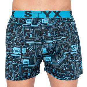 Men's shorts Styx art sports rubber imprint (B857) vyobraziť