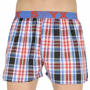 Men's shorts Styx sports rubber multicolored (B837) vyobraziť