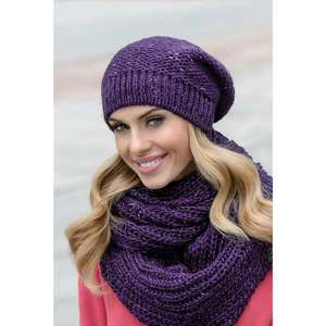 Eterno Woman's Snood E.16.04.14K Purple vyobraziť