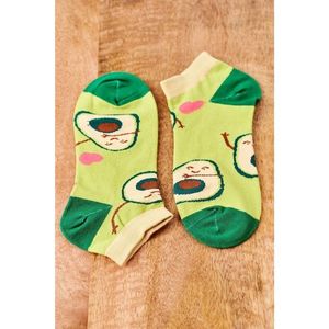 Mismatched Socks With Avocado Green vyobraziť