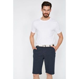 Koton Men's Navy Striped Shorts vyobraziť