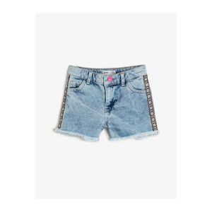 Koton Girl Blue Jean Shorts vyobraziť