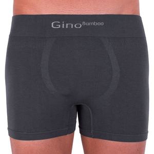 Pánské boxerky Gino bambusové bezešvé šedé (54004) vyobraziť