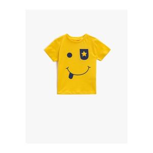 Koton Baby Boy Printed T-Shirt Cotton Short Sleeve Crew Neck vyobraziť