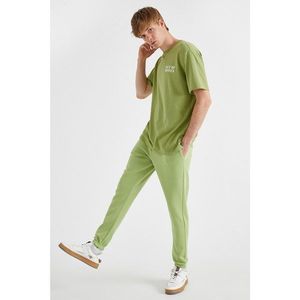 Koton Men's Mint Green Sweatpants vyobraziť