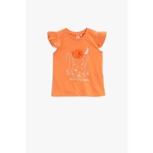 Koton Baby Girl Coral T-Shirt vyobraziť