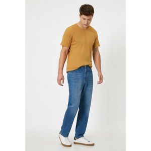 Koton Men's Blue Pocket Detail Jeans vyobraziť