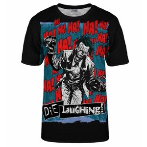 Mr. GUGU & Miss GO Unisex's Die Laughing T-Shirt TSH JL009 vyobraziť