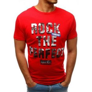 Pánske STYLE tričko s potlačou červenej vyobraziť