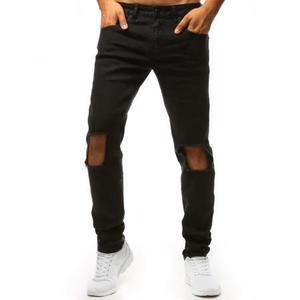 Pánske nohavice STYLE jeansy čierne vyobraziť