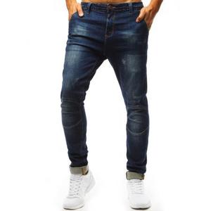 Pánske jeans nohavice STYLE modré vyobraziť