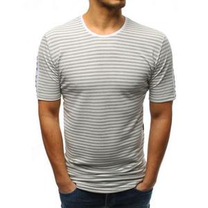 Pánske tričko šedej s potlačou vyobraziť