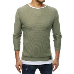 Pánsky MODERN sveter khaki vyobraziť