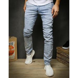 Pánske jeansy modrej UX2426 vyobraziť