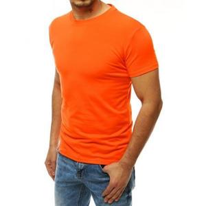 Pánske tričko bez potlače oranžovej RX4187 vyobraziť