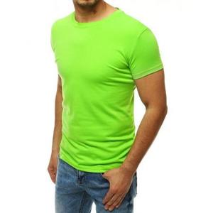 Pánske tričko bez potlače žlté RX4191 vyobraziť