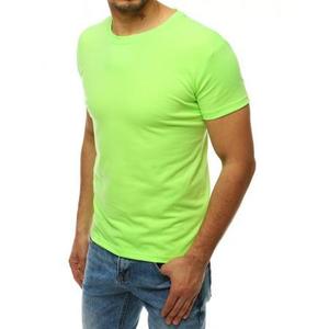 Pánske tričko bez potlače zelené RX4192 vyobraziť