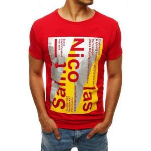 Pánska tričko s potlačou červenej RX4265 vyobraziť