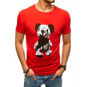 Pánske tričko s potlačou červenej rx4340 vyobraziť