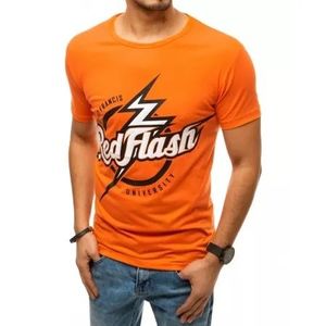 Pánske tričko s potlačou oranžovej rx4355 vyobraziť