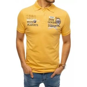 Pánske tričko s potlačou žltej SIGN vyobraziť