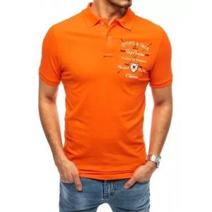 Pánske tričko s potlačou oranžovej SHIELD vyobraziť