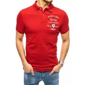 Pánske tričko s potlačou červenej SHIELD vyobraziť