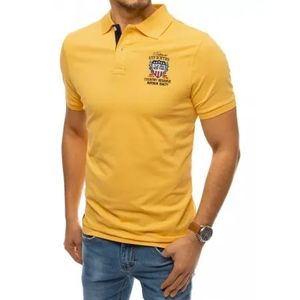 Pánske tričko s potlačou žltej COUNTRY vyobraziť
