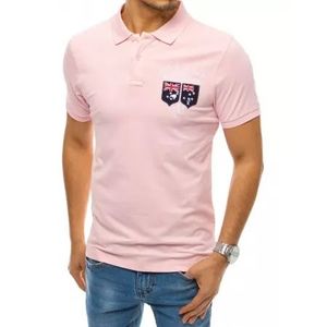 Pánske tričko s potlačou ružovej ISLAND vyobraziť
