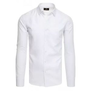 Pánska košeľa s dlhým rukávom biela ELEGANT vyobraziť