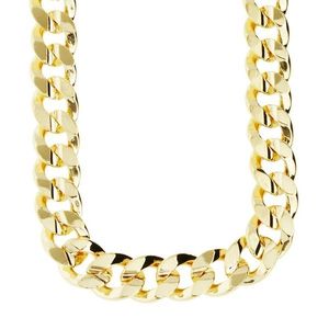 Iced Out Bling CUBAN CHAIN - 10mm gold - Uni / zlatá vyobraziť