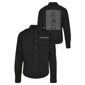 Urban Classics Merchcode Joy Division Up Vintage Shirt Longsleeve black - L vyobraziť