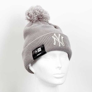 New Era MLB WMNS Bobble Cuff Knit NY Yankees Grey - Uni vyobraziť