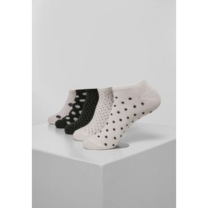 Urban Classics No Show Socks Dots 5-Pack white/black - 39-42 vyobraziť