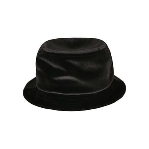 Urban Classics Velvet Bucket Hat black - One Size vyobraziť