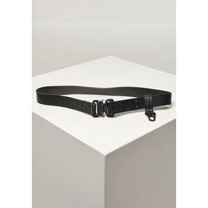 Urban Classics Imitation Leather Belt With Hook black - L/XL vyobraziť