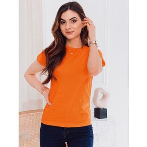 Dámske obyčajné oranžové tričko SLR001 vyobraziť