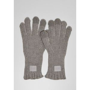Urban Classics Knitted Wool Mix Smart Gloves heathergrey - S/M vyobraziť