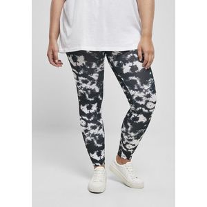 Urban Classics Ladies Tie Dye Leggings black/white - XL vyobraziť