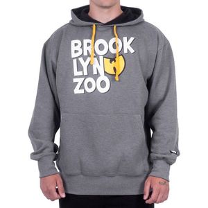 Mikina Wu-Wear Brooklyn ZOO Hoodie Grey - 3XL vyobraziť