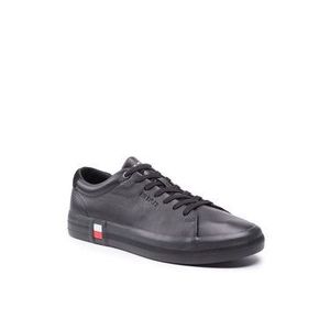 Tommy Hilfiger Sneakersy Premium Corporate Vulc Sneaker FM0FM03621 Čierna vyobraziť